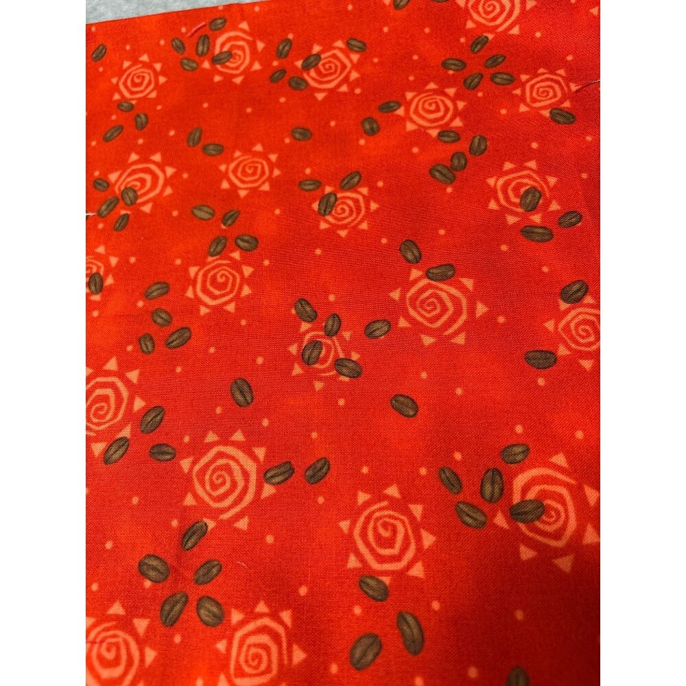 Spill The Beans Cotton Fabric by Barbara Tourtilotte for Clothworks 19" x 44" Re